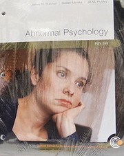 Abnormal Psychology by James Neal Butcher, Susan Mineka, Jill M. Hooley