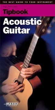 Cover of: Tipbook - Acoustic Guitar | Hugo Pinksterboer