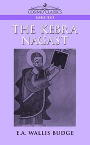 Cover of: The Kebra Negast by Ernest Alfred Wallis Budge