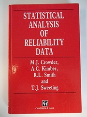 Cover of: Statistical analysis of reliability data