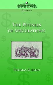 Cover of: The Pitfalls of Speculation | Thomas Gibson