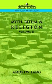 Cover of: Myth, Ritual & Religion - Volume 2 by Andrew Lang