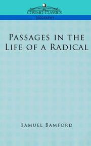 Cover of: Passages in the Life of a Radical (Cosimo Classics Biography)