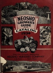 Cover of: Neosho grower's guide and catalog, 1934