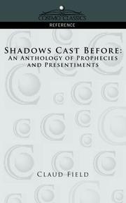 Cover of: Shadows Cast Before: An Anthology of Prophecies and Presentiments