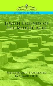 Cover of: Jewish Legends of the Middle Ages