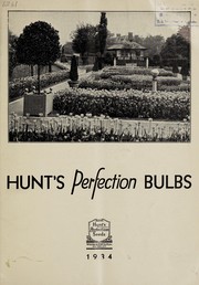 Cover of: Hunt's perfection bulbs, 1934