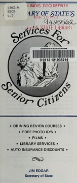 Cover of: Secretary of State's services for senior citizens by Jim Edgar