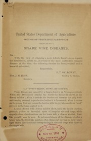 Cover of: Grape vine diseases