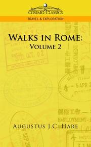 Cover of: Walks in Rome by Augustus J. C. Hare