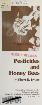 Cover of: Pesticides and honey bees
