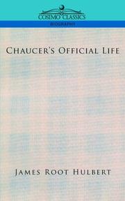 Cover of: Chaucer's Official Life