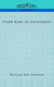 Cover of: Starr King in California