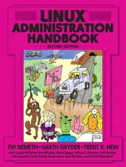 Cover of: Linux Administration Handbook (2nd Edition) by Evi Nemeth, Garth Snyder, Trent R. Hein
