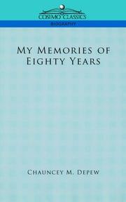 Cover of: My Memories of Eighty Years