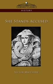 Cover of: She Stands Accused