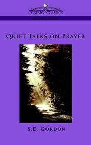 Cover of: Quiet Talks on Prayer