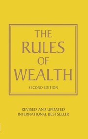 Cover of: The rules of wealth | Richard Templar