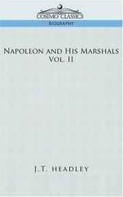 Cover of: Napoleon and His Marshals, Volume 2