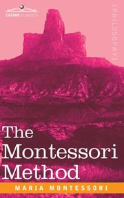 Cover of: The Montessori Method by Maria Montessori