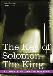 Cover of: The Key of Solomon The King: (Clavicula Salomonis)