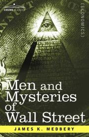 Cover of: Men and Mysteries of Wall Street