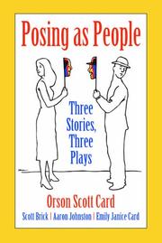 Cover of: Posing As People | Orson Scott Card