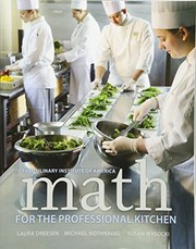 Cover of: Math for the professional kitchen