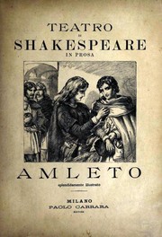 Cover of: Amleto, principe di Danimarca by William Shakespeare