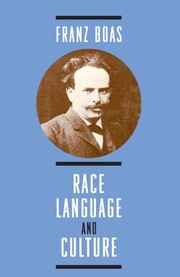 Cover of: Race language and culture
