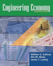 Cover of: Engineering economy by Sullivan, William G.