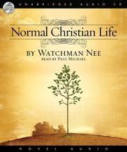 Cover of: Normal Christian Life by Watchman Nee