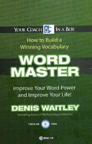 Cover of: Wordmaster by Denis Waitley