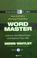 Cover of: Wordmaster