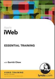 Cover of: iWeb Essential Training