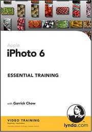 Cover of: iPhoto 6 Essential Training