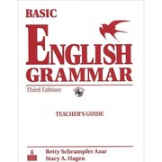 Cover of: Basic English Grammar: Teacher's Guide (+ CD-ROM) by Betty Schrampfer Azar, Stacy A. Hagen