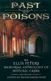 Cover of: Past Poisons: An Ellis Peters Memorial Anthology of Historic Crime
