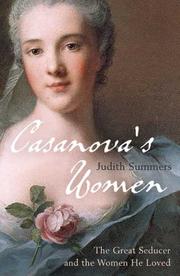 Cover of: Casanova's Women by Judith Summers
