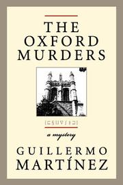 Cover of: The Oxford Murders | Guillermo MartГ­nez