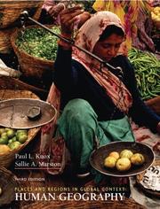 Cover of: Places and Regions in Global Context by Paul L. Knox, Sallie A. Marston