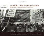 Cover of: The front lines of social change by Richard Bermack