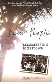 Cover of: Dear people: remembering Jonestown