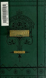 Cover of: The dramatic works of William Shakespeare by William Shakespeare