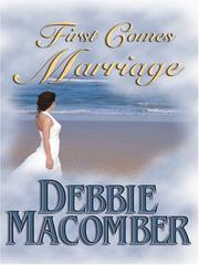 Cover of: First Comes Marriage by 