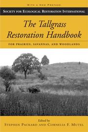 Tallgrass Restoration Handbook by Stephen Packard, Cornelia F. Mutel