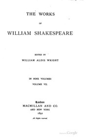 Cover of: The Works of William Shakespeare in Nine Volumes | William Shakespeare