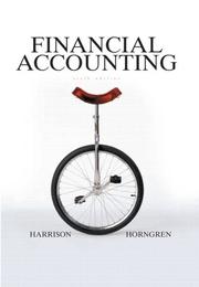 Cover of: Financial Accounting (6th Edition) (Charles T Horngren Series in Accounting)