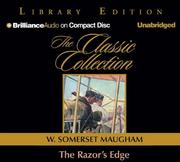 Cover of: Razor's Edge, The (Classic Collection (Brilliance Audio)) by William Somerset Maugham