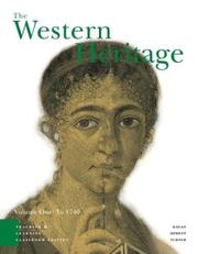 Cover of: The Western Heritage Volume 1 by Donald M. Kagan, Frank M. Turner, Steven Ozment